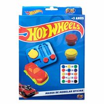 Massinha de Modelar - Hot Wheels - Oficina - Fun Divirta-se