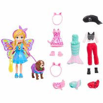 Conjunto e Boneca - Polly Pocket - Fantasias Combinadas - Mattel