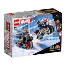 Lego Marvel 76260 Viúva Negra e Capitão America 130 Peças