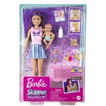 Barbie Family Skipper Conjunto Hora de Dormir Mattel