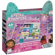 Gabbys Dollhouse Jogo de Tabuleiro Mágico da Gabby para Crianças a partir de 4 anos, SPIN MASTER GAMES 6064859, Rosa