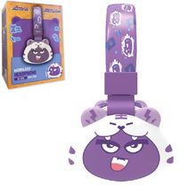 Fone Bluetooth Infantil Roxo Headset Sem Fio Orelhas