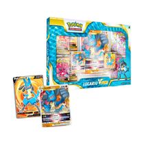 Cartas Pokémon Box Escarlate e Violeta Lucario V-Astro Copag