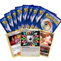 Lote 50 Cartas Pokémon Originais + 2 Brilhantes