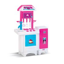 Cozinha Infantil Completa C/ Torneirinha Sai Água Magic Toys