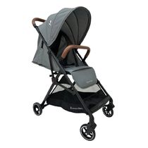 Carrinho de Bebê Passeio Compacto Zurich Cinza Premium Baby