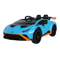 Carro Elétrico Infantil Mini Lamborghini 12v Azul Zippy Toys