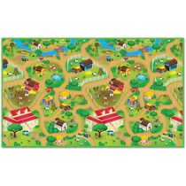 Tapete Infantil de Atividades Emborrachado Fazenda Dican 120x200cm - 1401