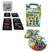 Kit Jogo da memória 6 pares Braile + Jogo da Memória 6 Baixa Visão