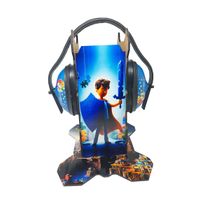 Suporte de Abafador de Barulhos Super Heróis e Heroínas para Autistas com abafador personalizado