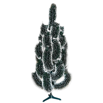 Arvore de Natal Nevada 110 cm 25 Galhos Decoração Natalina