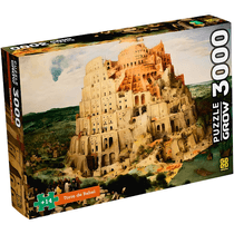 Quebra Cabeça Puzzle 3000 Peças Torre De Babel Grow