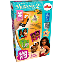 Jogo Memo Play Memoria Disney Moana 2 1295 Elka