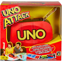 Jogo De Cartas Uno Attack Atirador De Cartas GXY78 Mattel