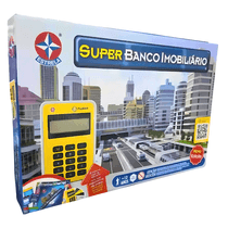 Jogo De Tabuleiro NovaEdição Super Banco Imobiliário Estrela