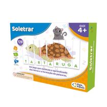 Jogo Educativo Brincar de Aprender Soletrar Pais e Filhos