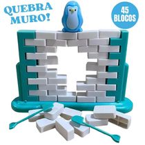 Jogo Quebra Gelo Pinguim no Paredão Pais e Filhos