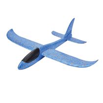 Avião Planador de Brinquedo Vôo Leve Azul 51cm DM Toys