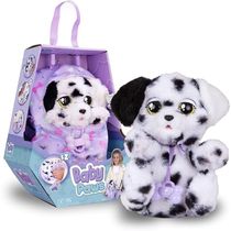 Boneco Pelúcia Interativo Baby Paws Dálmata Multikids 22cm BR1814