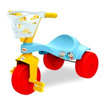 Motoca Infantil com Cestinha Turma da Mônica Original Triciclo com Pedal Xalingo