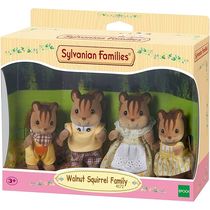 Sylvanian Families Família dos Esquilos Noz - Epoch 4172P