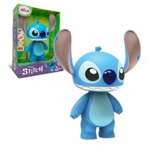 Boneco Stitch Ou Angel 25cm Original Disney | Elka | Articulado Abre E Fecha A Boca Crianças +3 Anos