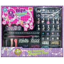 Conjunto Biju Collection Miçangas Biju Kit Fashion Pingente Plus Dm Toys