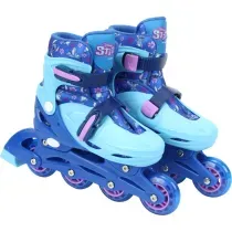 Kit Patins 04 Rodas Com Proteçao Tam 32 Stitch Bbr Toys