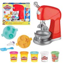 Massinha Play Doh Batedeira Misturador Magico Com 5 Potes Hasbro