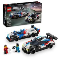 Lego Speed Champions Carros de corrida Bmw M4 GT3 e BMW M híbrido V8