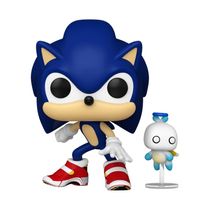 Boneco - Funko POP Games - Sonic o Ouriço - Sonic com Chao - Candide