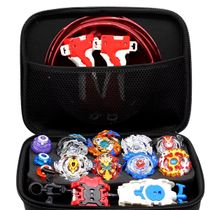 Maleta C/8 Beyblades + 2 Lançadores + Beylogger Storm Gyro