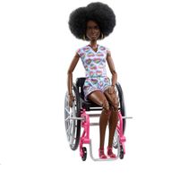 Boneca Barbie Negra Fashionista Cadeira De Rodas - Mattel HJT14