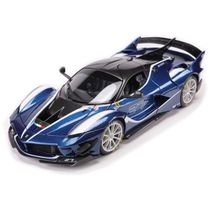 Miniatura Carro Ferrari Fxx-K Evo 1/18 Azul Bburago 16012