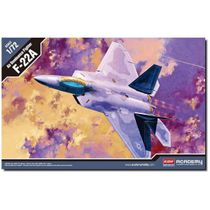 Kit Plástico Avião Air Dominance Fighter F-22A 1/72 Academy 12423