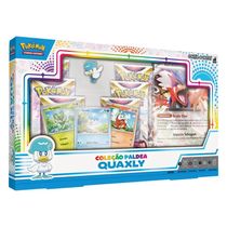 Box Pokémon Coleção Paldea Koraidon Ex 40 Cartas  Quaxly