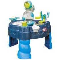 Mesa de Água 3 em 1 com Acessórios e Bolhas de Sabão para Crianças de 2 a 6 Anos, LITTLE TIKES 656033M, Azul