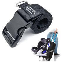 Cinto para Bebê Conforto Hadwor Adáptavel para Bagagens, 1 Un, HADWOER, Preto