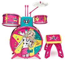 Barbie Bateria Infantil Fabulosa - Fun Divirta-se