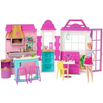 BARBIE PLAYSET RESTAURANTE COM BONECA