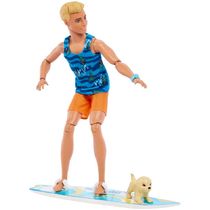 Barbie O Filme Boneco Ken Dia do Surf - Mattel