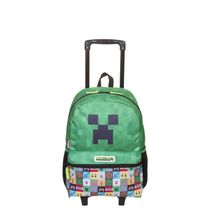 Mochila de Rodinha Sestini Grande Minecraft M Plus Pixels