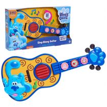 Blues Clues You Guitarra para Crianças com Sons e Luzes 3 anos ou mais, JUST PLAY 49636, Azul