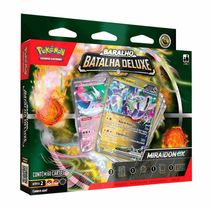 Jogo de Cartas - Pokémon - Batalha Deluxe - Miraidon Ex - Copag