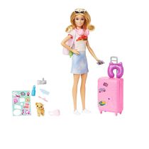 Barbie Malibu Viajante com Acessórios - Mattel