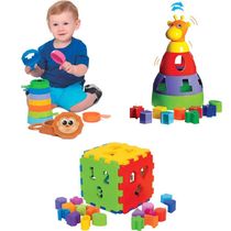 3 Brinquedos Educativos Para Bebês