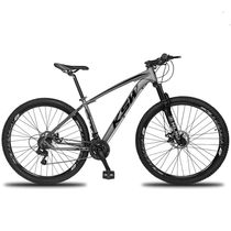 Bicicleta Aro 29 24M A Disco Grafite/preto