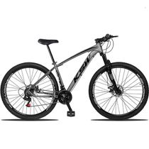 Bicicleta Aro 29 Ksw 21 Marchas Freios A Disco K7 Suspensão