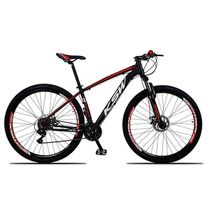 Bicicleta Aro 29 Ksw 24 Marchas Freio Hidraulico Trava e K7