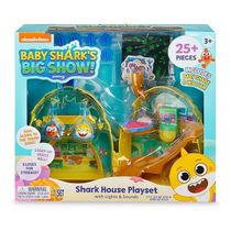 Baby Shark Playset Casa Tubarão Com Luz e Som Sunny - 2364